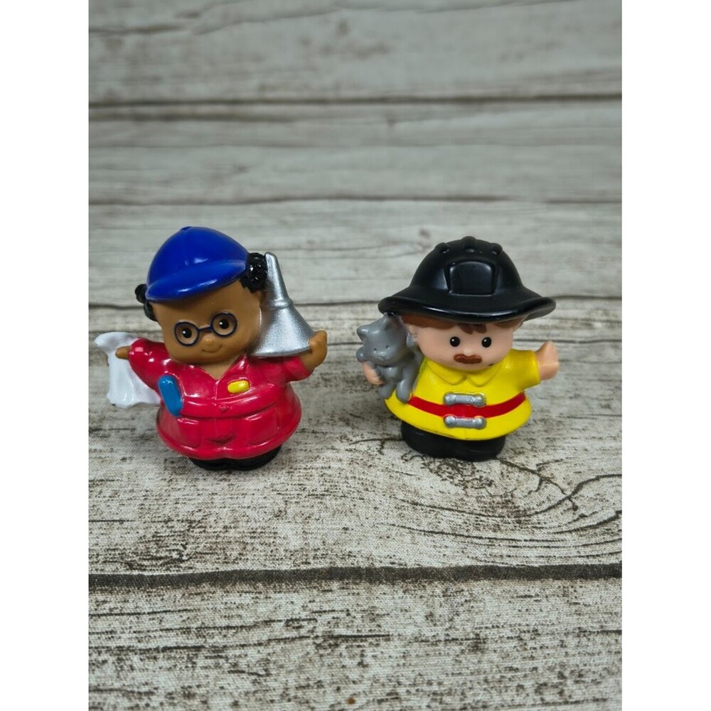 Fisher Price Little People Replacement Figure Michael Mechanic and Firefighter